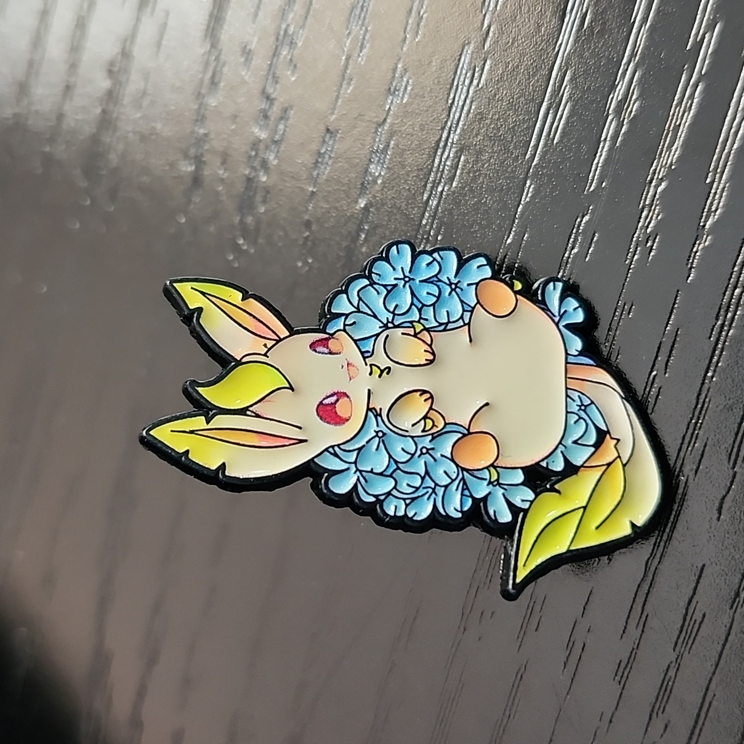 Pokemon Leafeon Inspired Pin